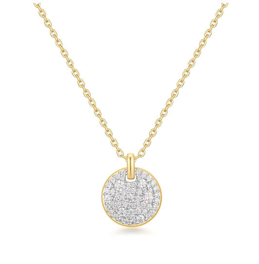  Reimaginer - Silver / 14kt GP - Zirconia - 50cm